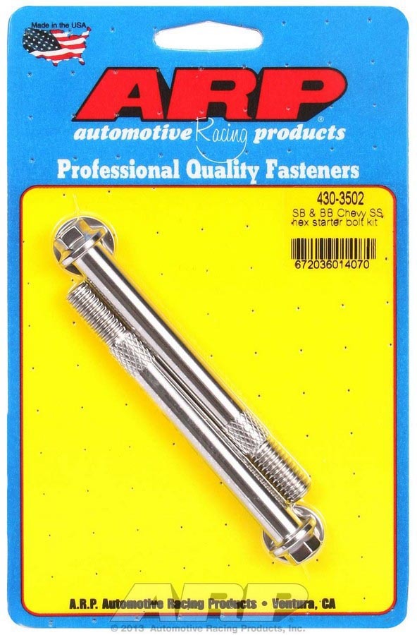 S/S Starter Bolt Kit 6pt.  -  430-3502