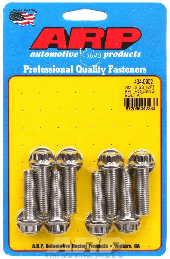 Bellhousing Bolt Kit - 12pt. GM LS  -  434-0902