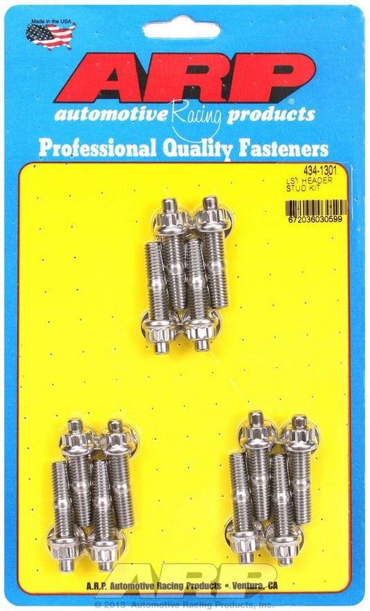 S/S Header Stud Kit - M8 x 1.750in OAL (12)  -  434-1301