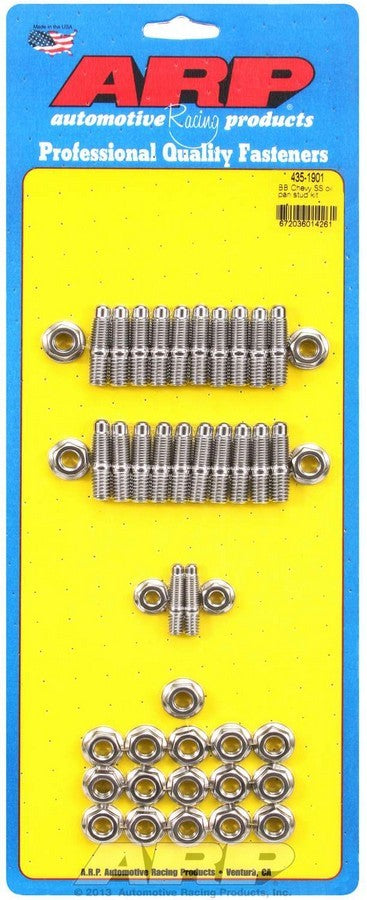 BBC S/S Oil Pan Stud Kit  -  435-1901