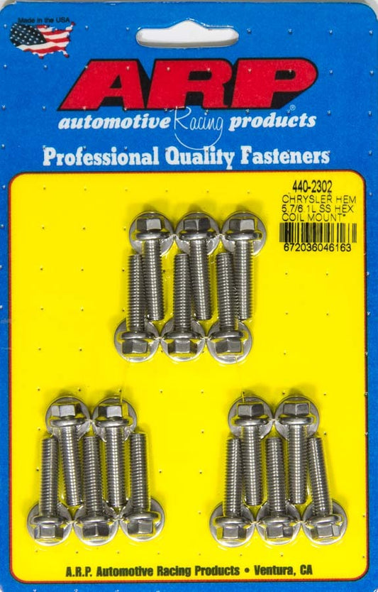 Coil Bracket Bolt Kit 6pt Mopar 5.7/6.1L Hemi  -  440-2302