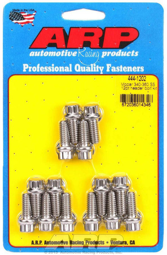 S/S Header Bolt Kit - 5/16 x .750 UHL (14)  -  444-1202