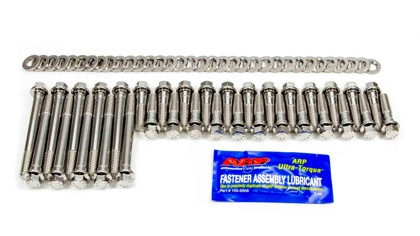 BBM S/S Head Bolt Kit 6pt.  -  445-3606