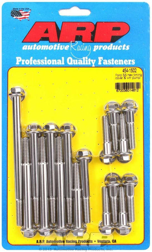 SBF S/S T/C & W/P Bolt Kit 6pt.  -  454-1502