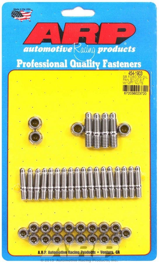 SBF S/S Oil Pan Stud Kit 12pt.  -  454-1903