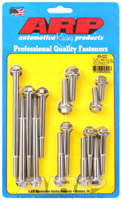 SBF S/S W/P & T/C Bolt Kit 6pt.  -  454-3202