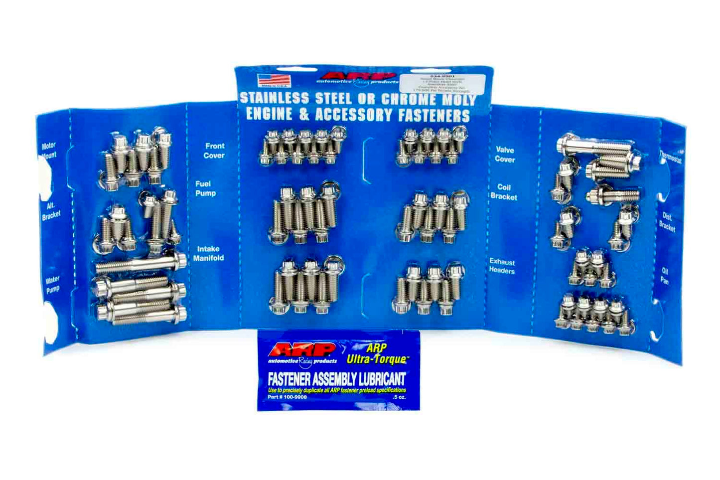 SBC S/S Complete Engine Fastener Kit 12pt.  -  534-9501