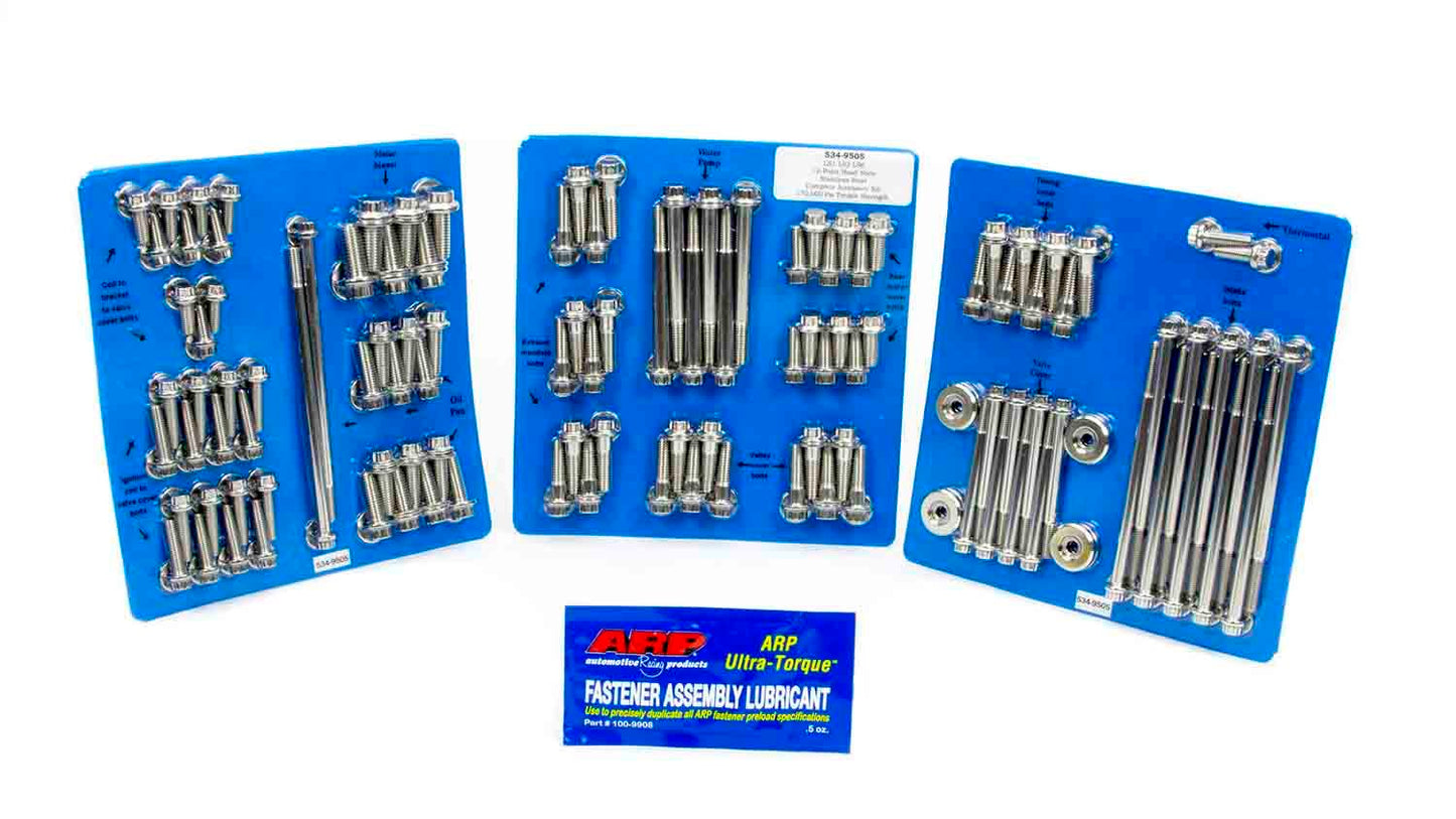 GM LS S/S Complete Eng. Fastener Kit 12pt.  -  534-9505