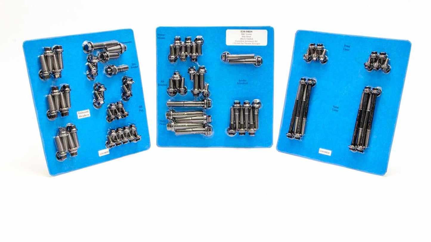 SBC Complete Engine Fastener Kit 6pt.  -  534-9804