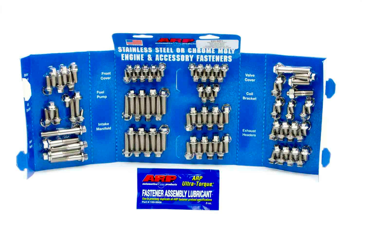 BBC S/S Complete Engine Fastener Kit 6pt.  -  535-9601