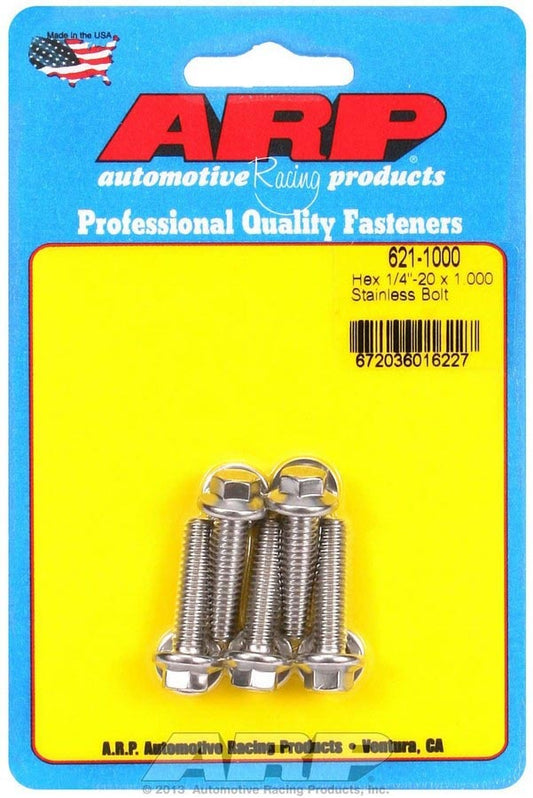 S/S Bolt Kit - 6pt. (5) 1/4-20 x 1.000  -  621-1000