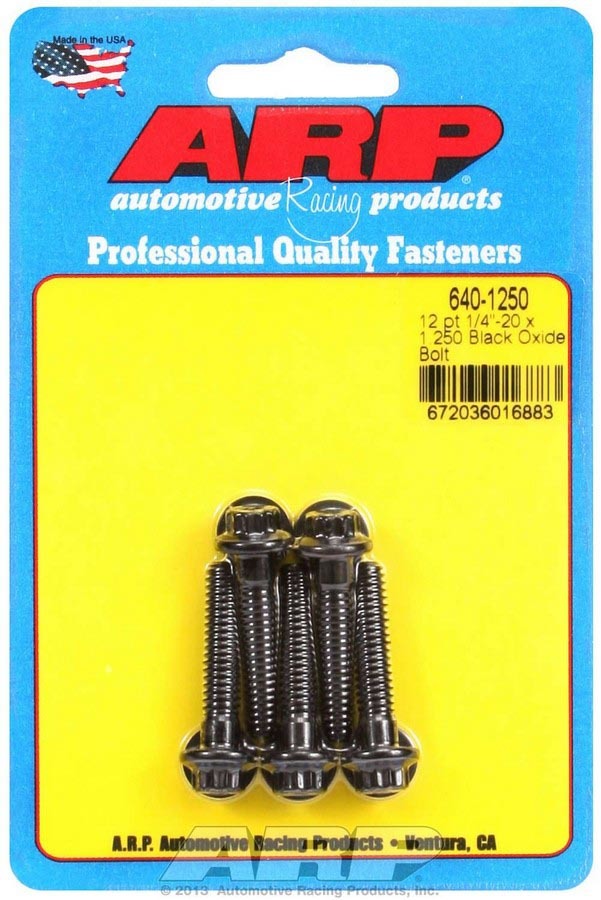 Bolt Kit - 12pt. (5) 1/4-20 x 1.250  -  640-1250