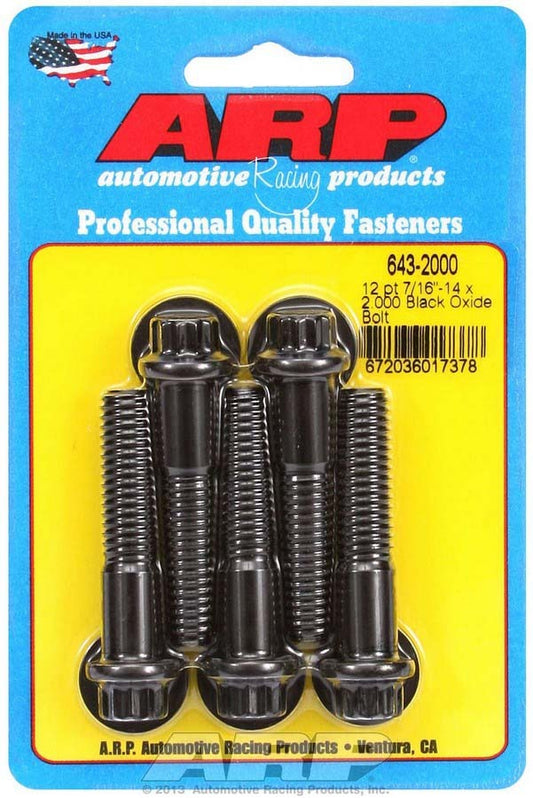 Bolt Kit - 12pt. (5) 7/16-14 x 2.000  -  643-2000