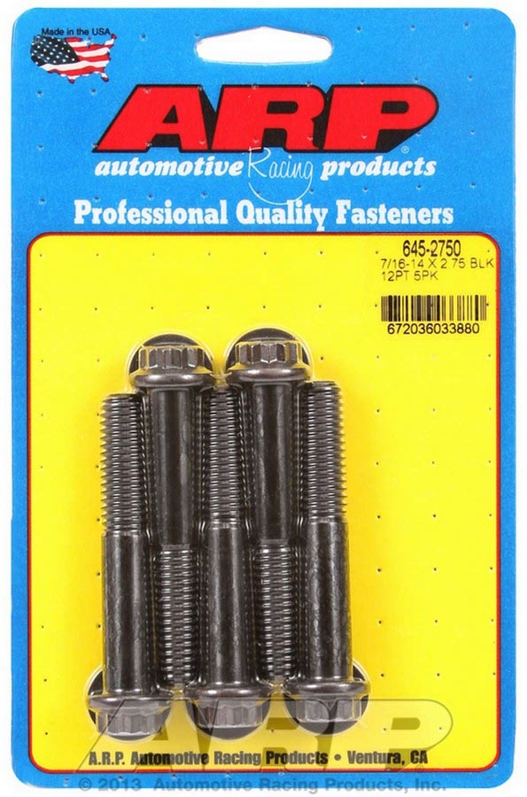 Bolt Kit - 12pt 5pk 7/16-14 x 2.750  -  645-2750