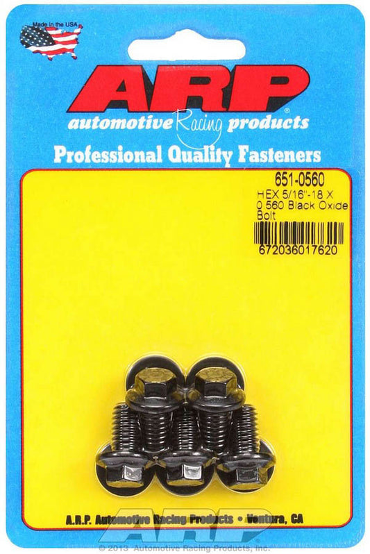Bolt Kit 6pt (5pk) 5/16-18 x .560  -  651-0560