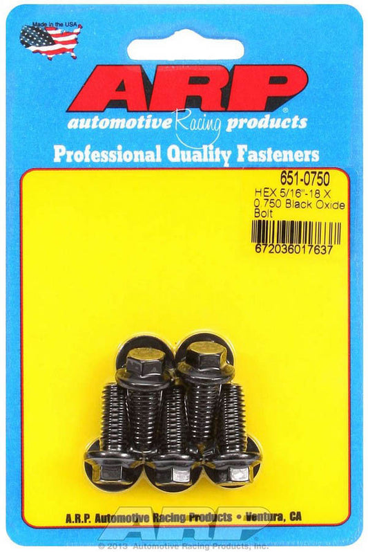 Bolt Kit - 6pt. (5) 5/16-18 x .750  -  651-0750