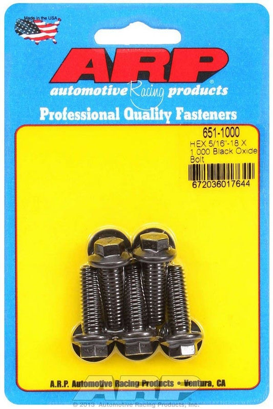 Bolt Kit - 6pt. (5) 5/16-18 x 1.000  -  651-1000