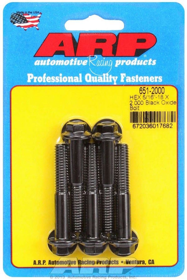 Bolt Kit - 6pt. (5) 5/16-18 x 2.000  -  651-2000