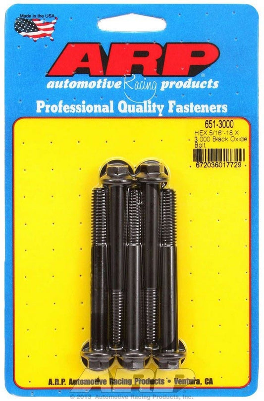 Bolt Kit - 6pt 5pk 5/16-18 x 3.000  -  651-3000