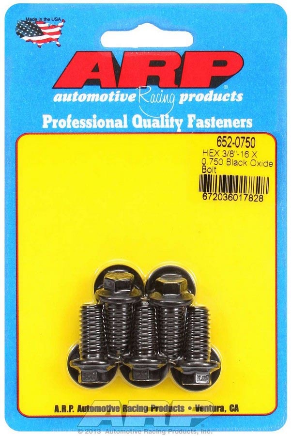 Bolt Kit - 6pt. (5) 3/8-16 x .750  -  652-0750