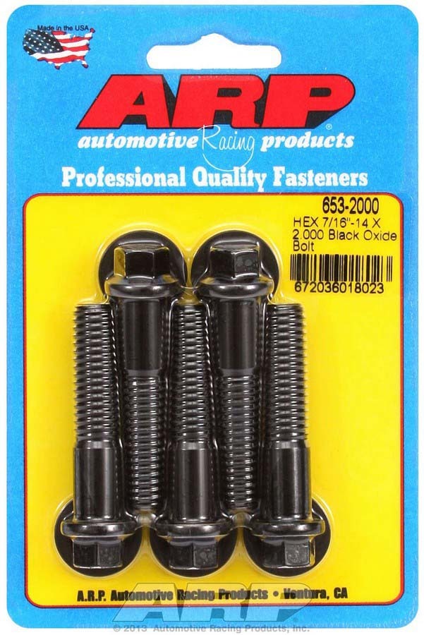 Bolt Kit - 6pt. (5) 7/16-14 x 2.000  -  653-2000