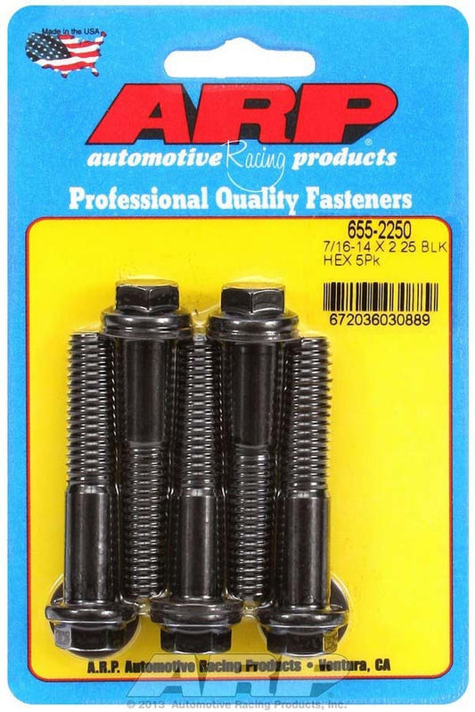 7/16-14 x 2.250 6pt Bolt Kit (5pk)  -  655-2250