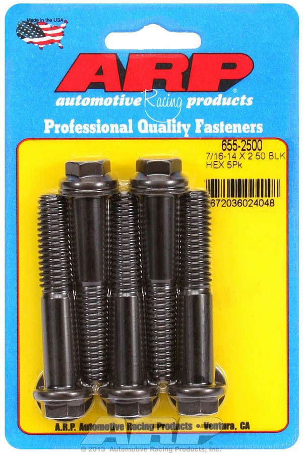 Bolt Kit - 6pt. (5) 7/16-14 x 2.500  -  655-2500