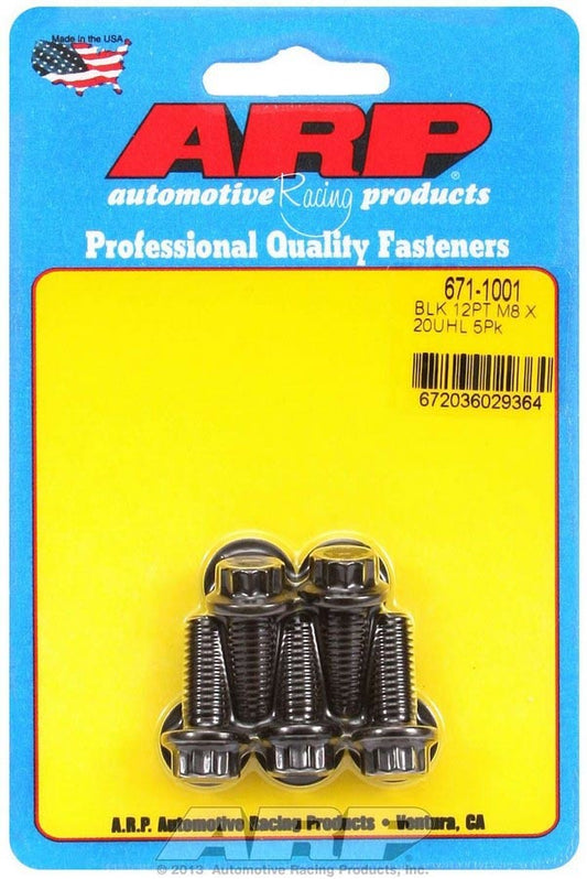 Bolt Kit - 12pt. (5) 8mm x 1.25 x 20mm  -  671-1001