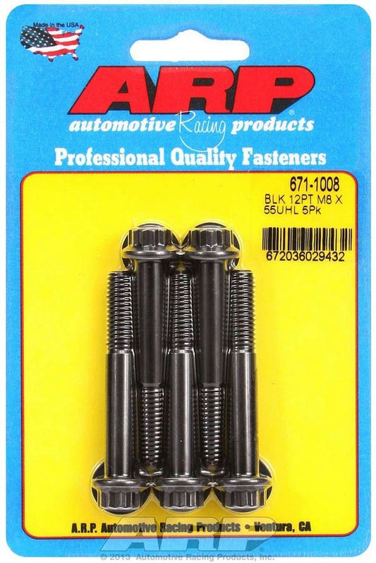 Bolt Kit - 12pt. (5) 8mm x 1.25 x 55mm  -  671-1008