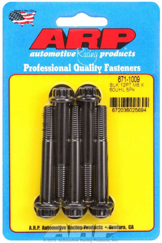 Bolt Kit - 12pt. (5) 8mm x 1.25 x 60mm  -  671-1009