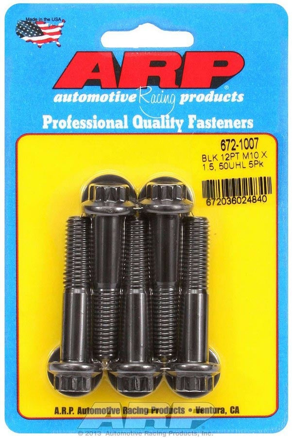 Bolt Kit - 12pt. (5) 10mm x 1.5 x 50mm  -  672-1007