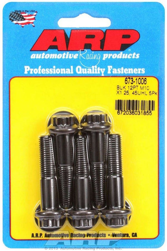 Bolt Kit - 12pt 5pk 10mm x 1.25 x 45mm  -  673-1006