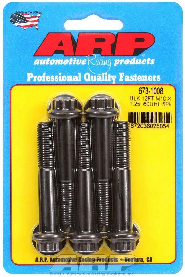 Bolt Kit - 12pt. (5) 10mm x 1.25 x 60mm  -  673-1008