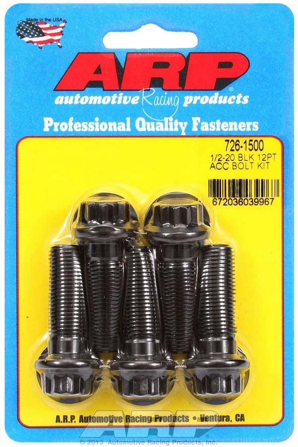 Bolt Kit - 12pt. (5pk) 1/2-20 x 1.500  -  726-1500