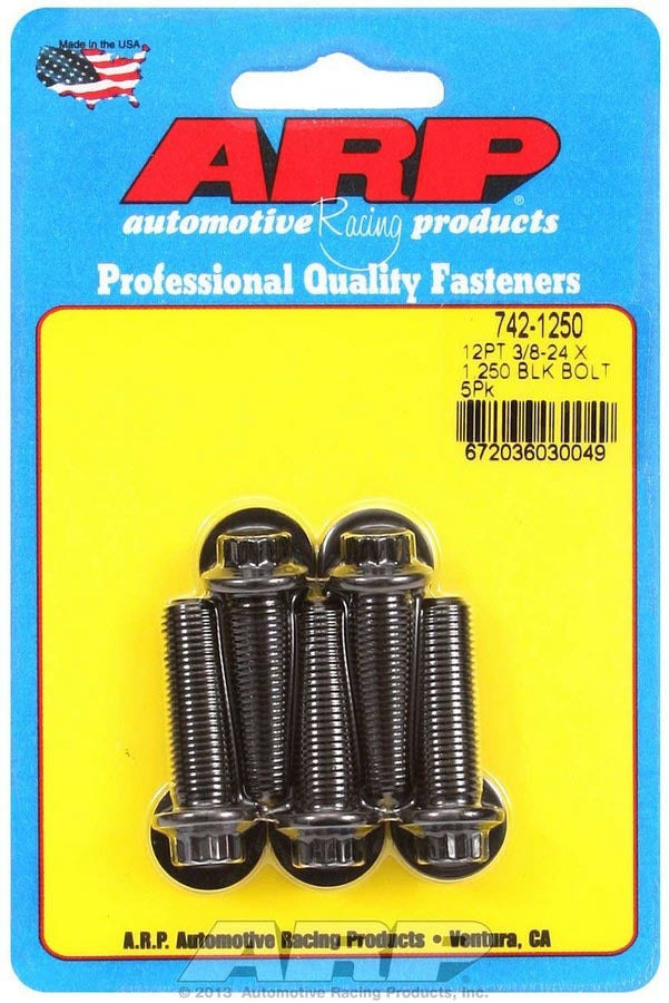 Bolt Kit - 12pt. (5) 3/8-24 x 1.250  -  742-1250