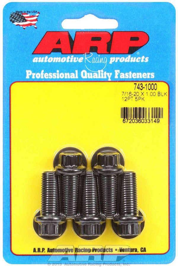 Bolt Kit - 12pt. (5) 7/16-20 x 1.000  -  743-1000