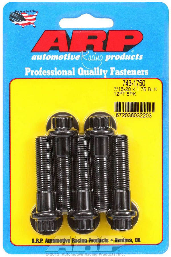 Bolt Kit - 12pt. (5) 7/16-20 x 1.750  -  743-1750