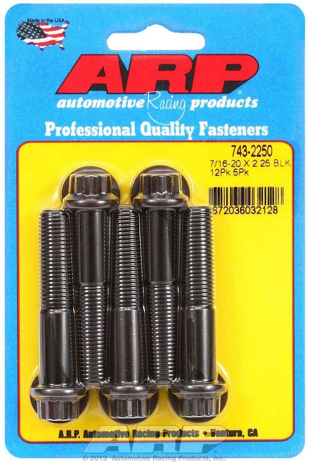 Bolt Kit - 12pt. (5) 7/16-20 x 2.250  -  743-2250