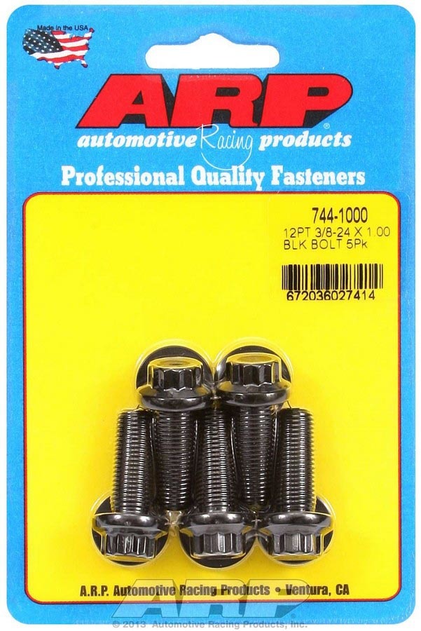 Bolt Kit - 12pt. (5) 3/8-24 x 1.000  -  744-1000