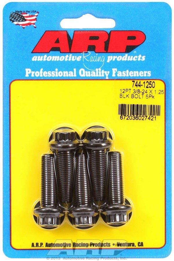 Bolt Kit - 12pt. (5) 3/8-24 x 1.250  -  744-1250