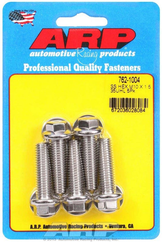 S/S Bolt Kit - 6pt. (5) 10mm x 1.5 x 35mm  -  762-1004