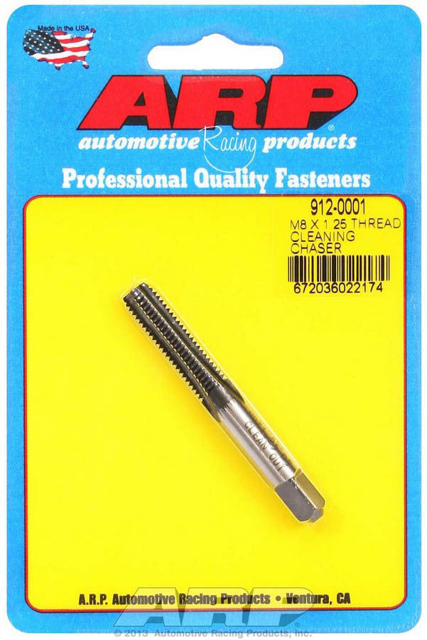 Thread Cleaning Tap 8mm x 1.25  -  912-0001