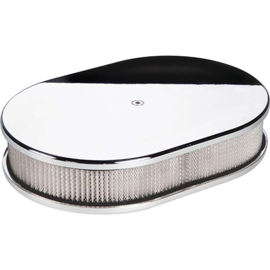 Small Oval Air Cleaner Plain  -  15329