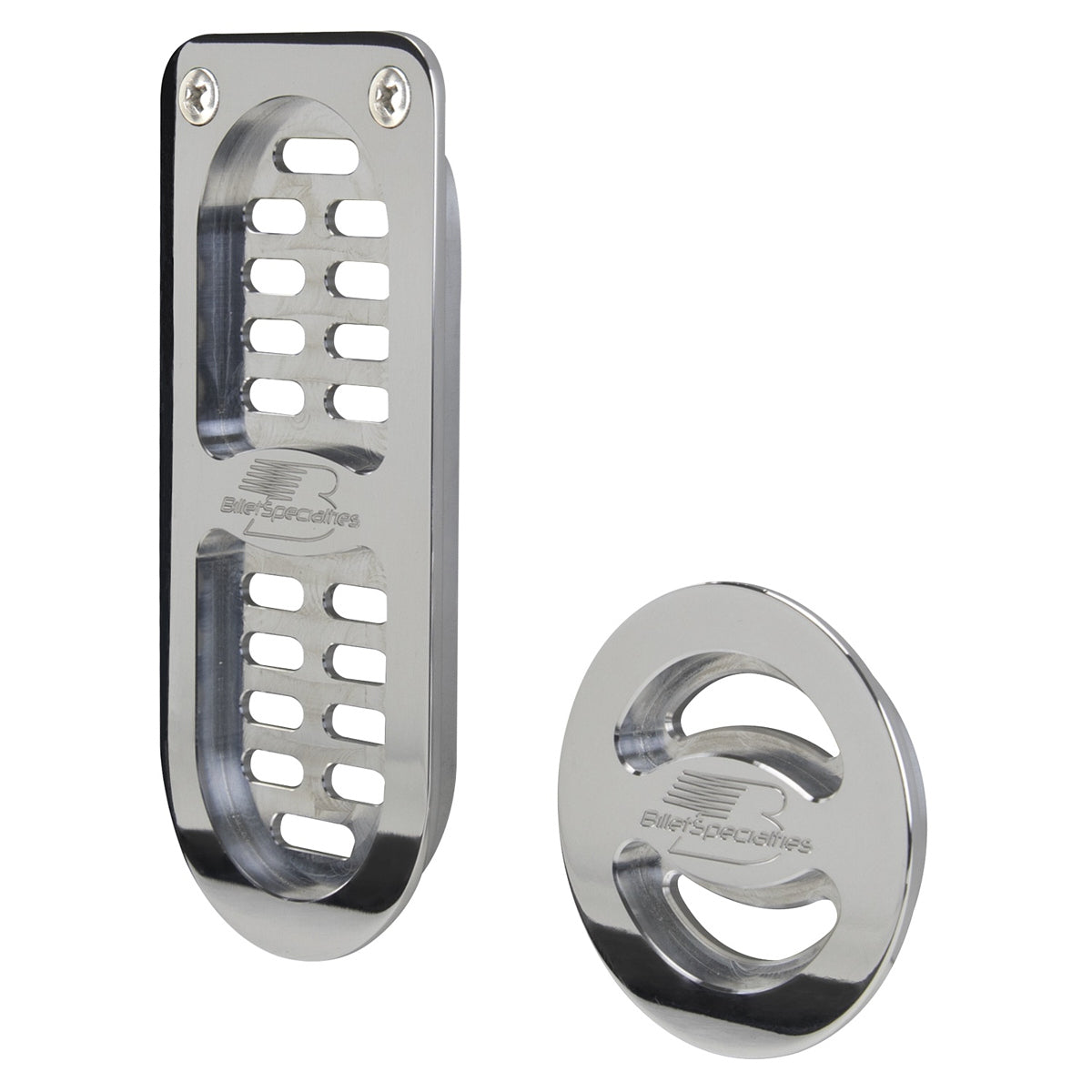 Door Jamb Vent 72-76 GM B-Body Polished Pair  -  171130