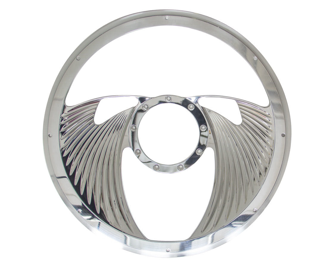 Half Wrap Steering Wheel -Eagle Polished  -  29825