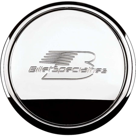 Polished Horn Button Billet Logo  -  32620