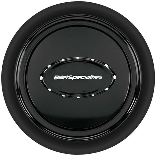 Horn Button Smooth Black Anodized  -  32729