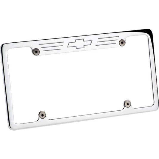License Frame Bowtie- Polished  -  55623
