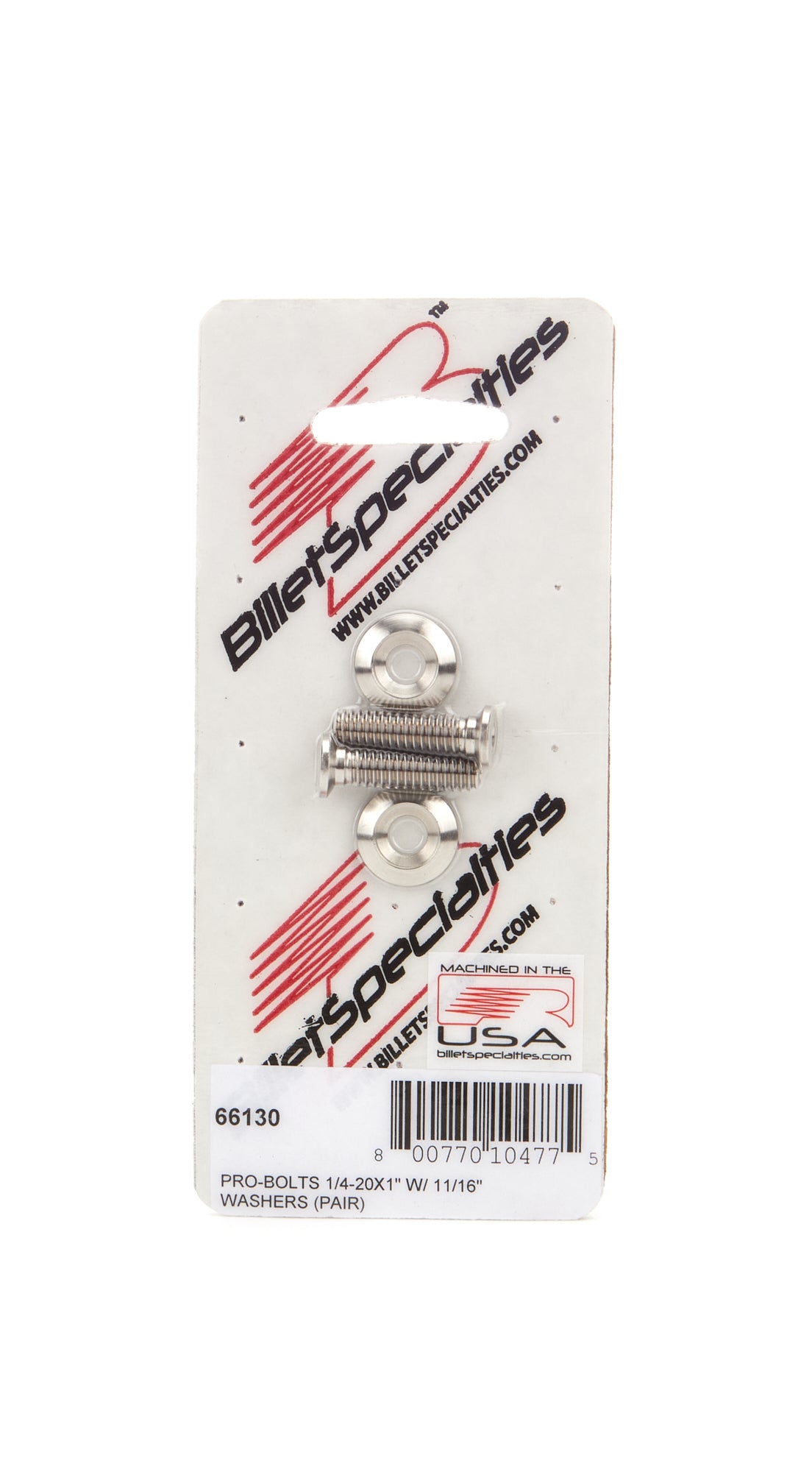 1/4-20 x 1in SS Bolts Pair  -  66130