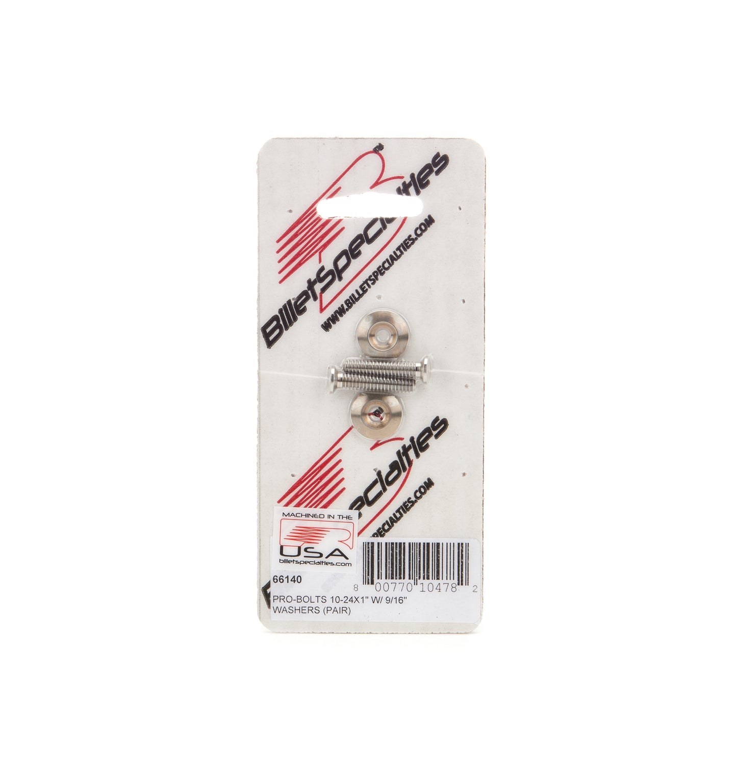 10-24 x 1in SS Bolts Pair  -  66140